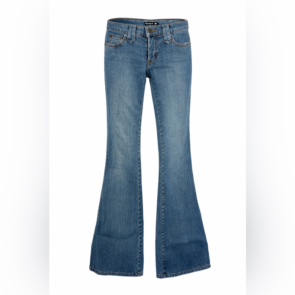 Frankie B Low Rise Flare Jeans Size 2 Y2K / Early 2000s Super Low Rise Women’s